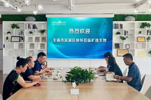 數字科技賦能，共創健康未來——熱烈歡迎無錫市濱湖區領導蒞臨曠逸生物考察交流多媒體數字技術研發工作